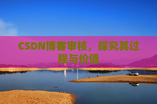CSDN博客审核，探究其过程与价值